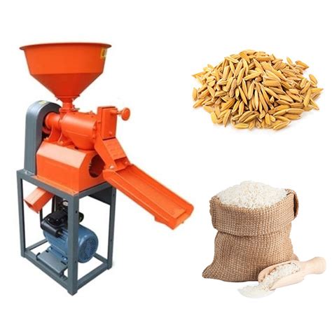 Premium Quality Huller Type Mini Rice Mill With Blower 3 Hp Motor