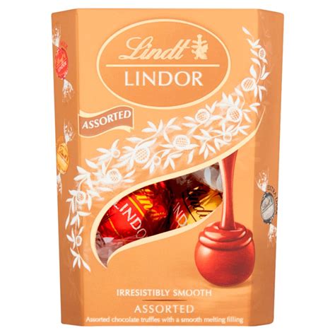 Lindt Lindor Assorted Chocolate Truffles Box 200g —