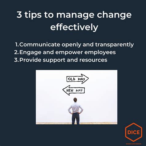 manage change effectively   business dice business game
