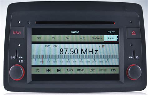 Autoradio Gps Fiat Panda Cran Tactile Pouces Bluetooth Usb