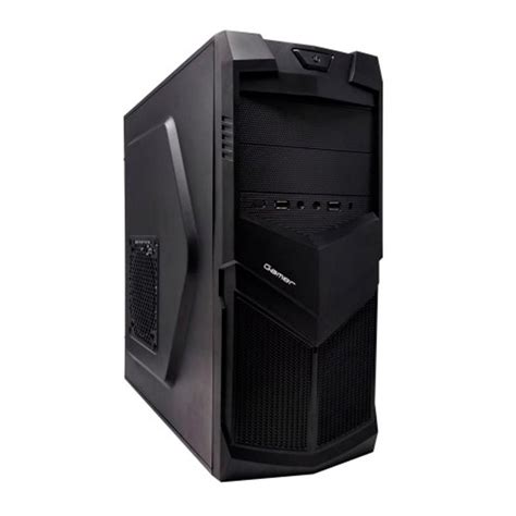 Gabinete Gamer BlueCase BG 3521 Lateral Acrilico Preto BG3521GCASE