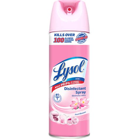 Lysol Disinfectant Spray Fresh Blossom 170g Shopee Philippines