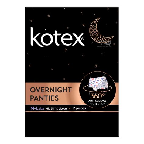 Kotex Overnight Panties Medium To Large Ntuc Fairprice