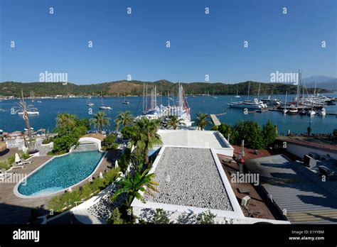 View Of The Grounds Of The Yacht Classic Hotel In Background Is Part