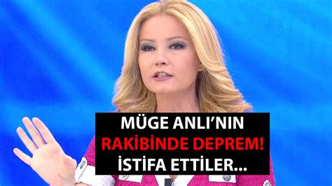 Müge Anlı nın rakibinde deprem İstifa ettiler