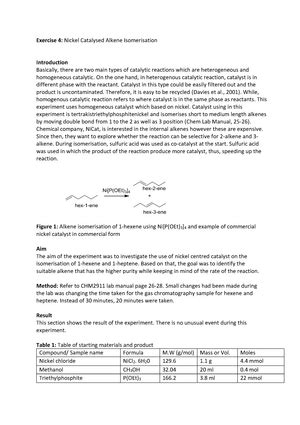 Chm Lab Manual Chm Inorganic And Organic Chemistry