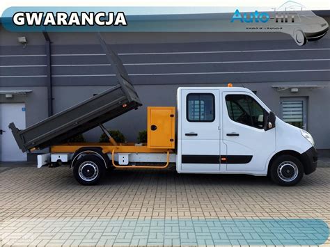 Renault Master DOKA WYWROTKA KIPPER 7miejsc KLIMA HAK 2 5T Gwar