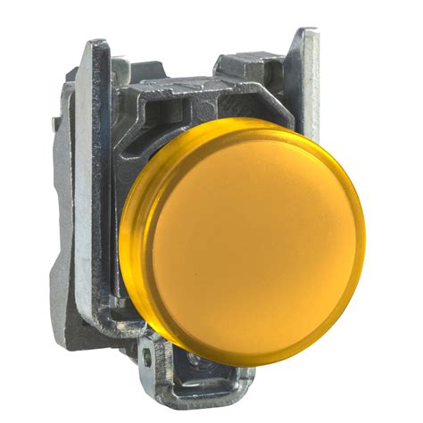 XB4BVB5 PILOTO AMARILLO LUMINOSO LED 24VAC DC DIAM 22MM MAT