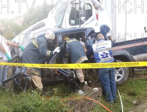 Dos Muertos y dos heridos deja brutal colisión en la CA 5 Taulabé