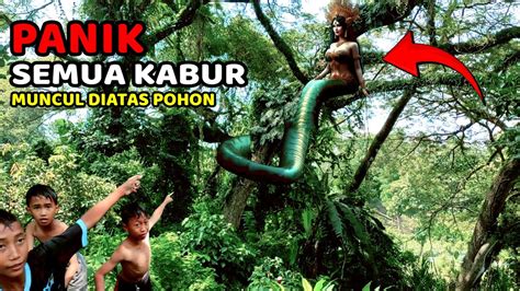 Semua Berlarian Dikira Ranting Pohon Setelah Mendekat Ternyata Ular