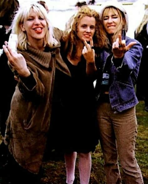 Kim Gordon Kat Bjelland And Courtney Love Kim Gordon Courtney Love