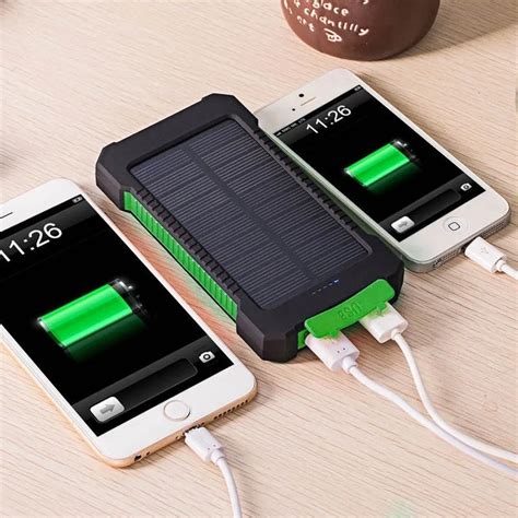 Handy Universal Super Kapazit T Solar Panel Power Bank Carga Dor Solar