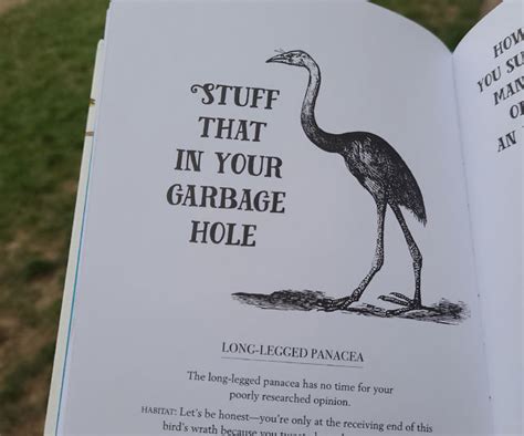 Effin Birds Field Guide Book