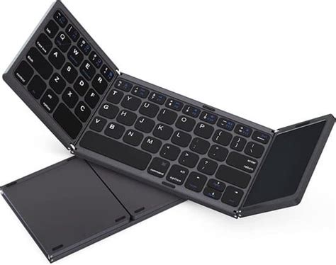 Igoods Toetsenbord Draadloos Wireless Keyboard Opvouwbaar Mini