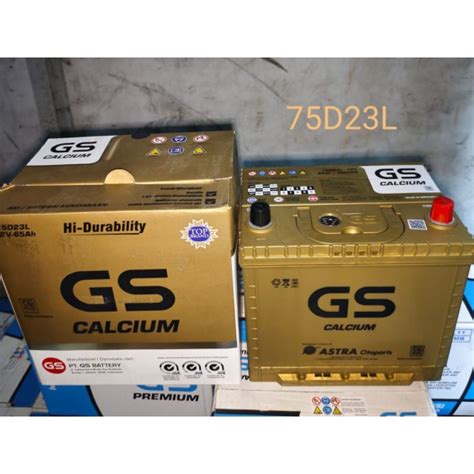 Jual Aki Battery GS Astra Calsium Toyota Camry Fortuner Alphard