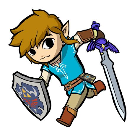 [OC ART] I drew Breath of the Wild link in the toon link style. : r/zelda