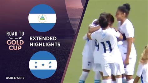 Nicaragua Vs Honduras Extended Highlights CONCACAF W Gold Cup I CBS