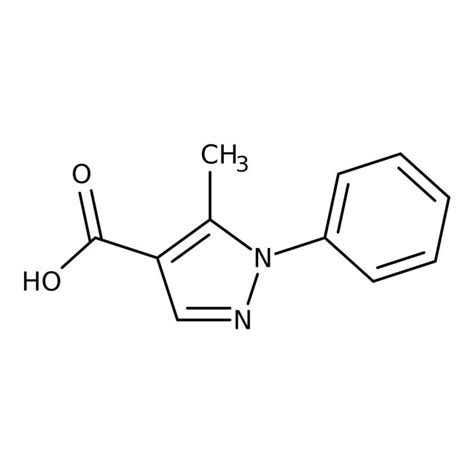 5 Methyl 1 Phenyl 1h Pyrazole 4 Carboxylic Acid 97 Thermo Scientific