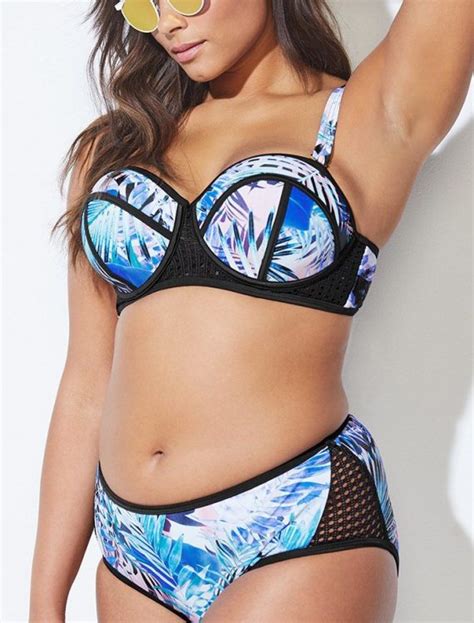 Plus Size Madame Noho Underwire Bikini