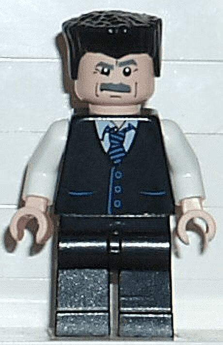 Lego Marvel Super Heroes J Jonah Jameson Vest With Striped Tie