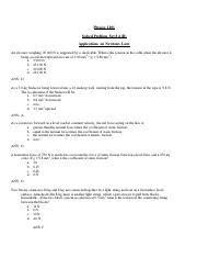 Sps Ii With Solutions Pdf Physics Solved Problem Set B