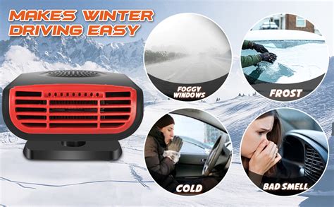 Amazon Car Heater 12V 150W Portable Fast Heating Defrost Defogger