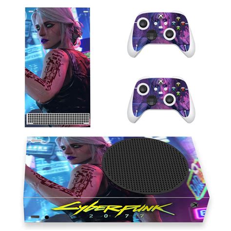 Cyberpunk 2077 Xbox Series S Skin Sticker Decal Design 5 ConsoleSkins