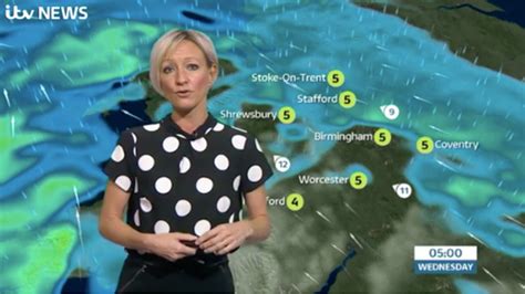 West Midlands Weather Mainly Dry Tonight But Rain Tomorrow Itv News