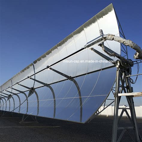 2023 Nuevo Diseño aceite térmico colector solar de colectores cilindro