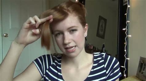 How To Cut Your Own Bangs Fringe Youtube