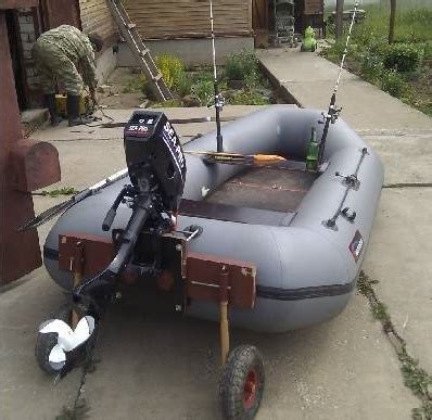 Установка транца на лодку - читайте на Сatcher.fish