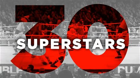 WWE Royal Rumble 30 Superstars EWrestlingNews