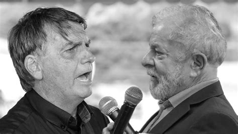 Lula Pontos Frente De Bolsonaro S Restaram Os Dois Na