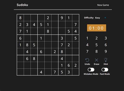 Sudoku Game Description By Unblocked Games 911 Medium