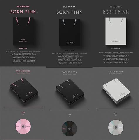 Buy YG PLUS Blackpink Born Pink Box Set Ver 2nd Album Folded