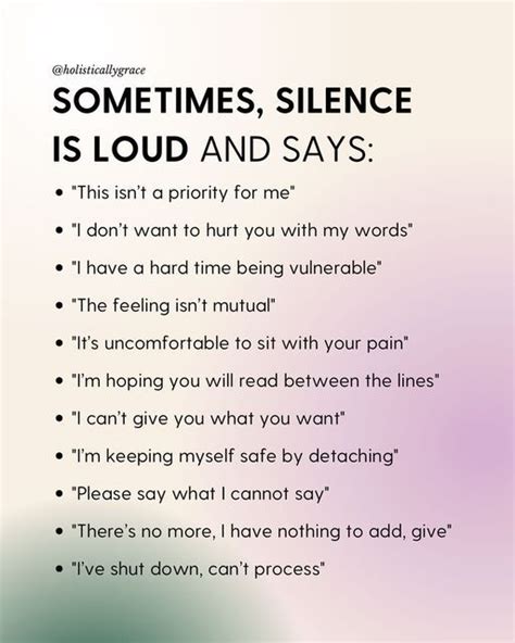 Maria G Sosa Therapist On Instagram Silence Quotes Assumption