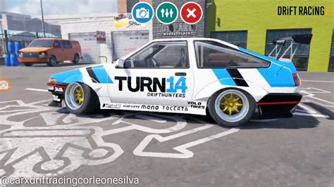 Carx Drift Racing Toyota Trueno Ae Dai Yoshihara Youtube