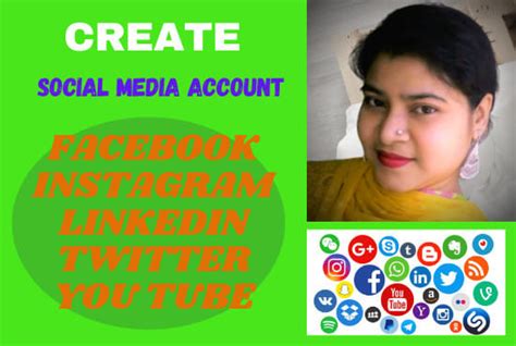 Create And Setup Social Media Account By Ameekram Fiverr