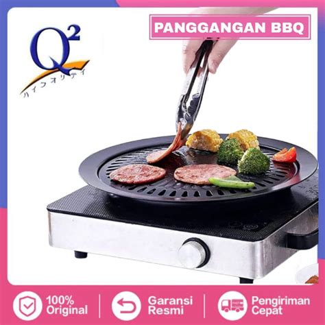 Jual Panggangan Bbq Bulat Cm Alat Panggang Grill Anti Lengket Panas