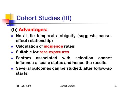 Ppt Cohort Study Evaluation Powerpoint Presentation Free Download 072