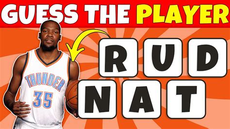 Guess The Nba Player By Their Scrambled Name Basketball Quiz