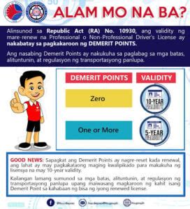 How To Check Lto Demerit Points On Drivers License Using Ltms Portal