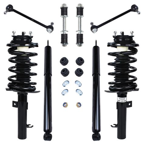 Detroit Axle 8pc Struts Shocks Kit For 2006 2007 Ford Focus Complete