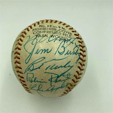 1973 Mlb Alumni Hall Of Fame Multi Signed Baseball With Nellie Fox Psa