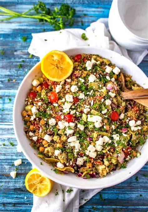 Mediterranean Quinoa Salad Recipe Recipe Wendy Polisi