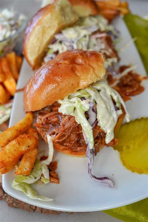 Bbq Pulled Pork Sliders Razzle Dazzle Life