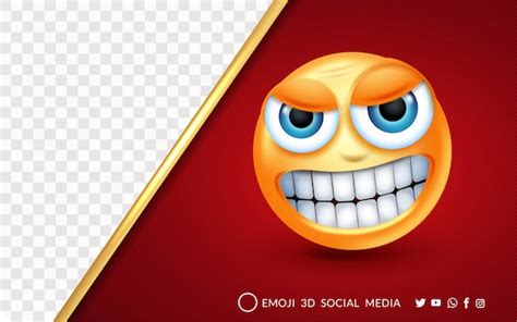 Premium Vector | Emoji expression is very angry