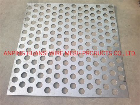 Punched Plate Perforated Metal Sheet In Stainless Steel For Water