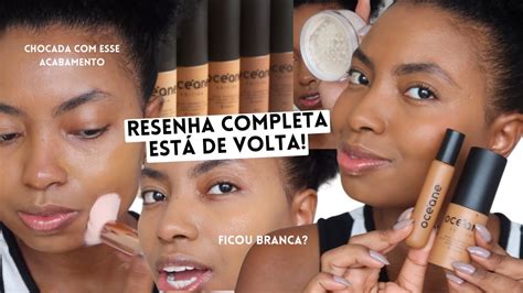 Resenha Base Corretivo E P Oceane Linha Edition Em Pele Negra Camila