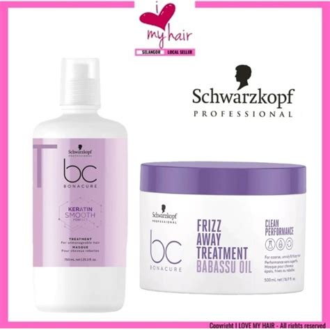 Schwarzkopf BC Frizz Away Babassu Oil Treatment Keratin Treatment